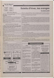 Le Soleil de Colombie-Britannique, January 7, 1994, page 15