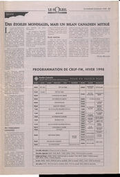 Le Soleil de Colombie-Britannique, January 23, 1998, page 13