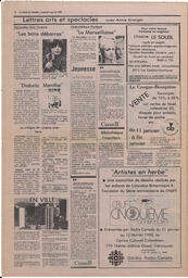 Le Soleil de Colombie, January 8, 1982, page 16