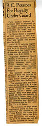 Daily Province Newspaper clipping: 29-May-39