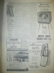 The Semiahmoo Sun and White Rock Weekly, October 25, 1956 (Page 8)