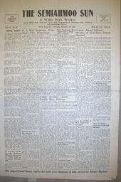 The Semiahmoo Sun and White Rock Weekly, November 26, 1953 (Page 1)