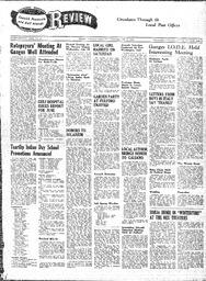 Saanich Peninsula And Gulf Islands Review Wed, July 12, 1944 (Page 1)