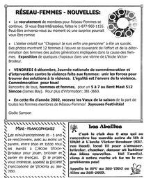   LE R�VERB�RE �CLAIR�, 2002-2003   , page 17