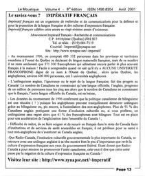   LE MOUSTIQUE PACIFIQUE, 2001   , page 13