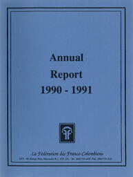   RAPPORT ANNUEL - FFCB, 1990-1991   , page 20
