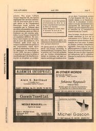   NOS AFFAIRES, 1991   , page 8