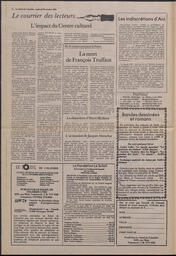 Le Soleil de Colombie, October 26, 1984, page 2