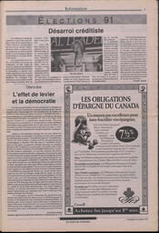 Le Soleil de Colombie, October 25, 1991, page 3