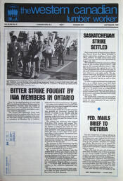   The Western Canadian Lumber Worker, Vol. XLVIII No. 8, Sep. 1980   , page 1