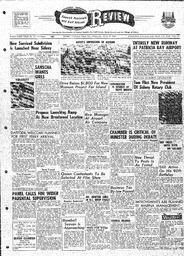 Saanich Peninsula And Gulf Islands Review Wed, March 19, 1958 (Page 1)