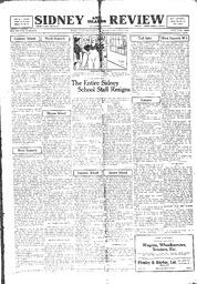 Sidney And Islands Review Thu, December 9, 1920 (Page 1)