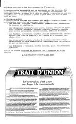   LE TRAIT D'UNION, 1988   , page 3