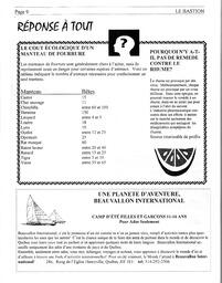   LE BASTION DE NANAIMO, 1994   , page 9