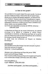   LE MOUSTIQUE PACIFIQUE, 2006   , page 7