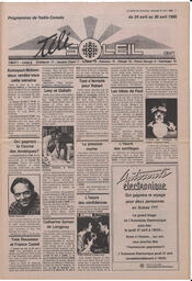 Le Soleil de Colombie, April 21, 1989, page 7