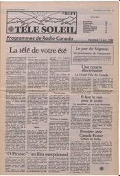Le Soleil de Colombie, June 13, 1986, page 7