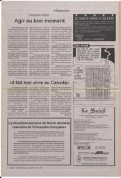 Le Soleil de Colombie-Britannique, February 10, 1995, page 2