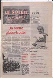 Le Soleil de Colombie, September 7, 1990, page 1