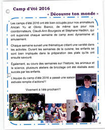   LE COIN DU PARC, 2016-2017   , page 8