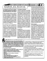   INFO-PARENTS COLOMBIE-BRITANNIQUE, 2000   , page 7