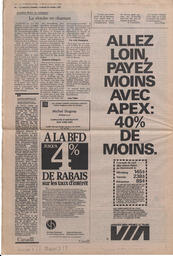 Le Soleil de Colombie, October 1, 1982, page 14