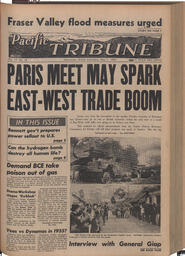   The Pacific Tribune - Friday, May 7, 1954   , page 1