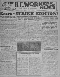 BC Workers' News, February 8, 1935 Special Edition