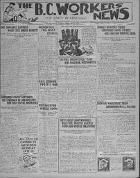 BC Workers' News, February 15, 1935