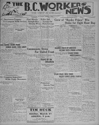 BC Workers' News, March 29, 1935