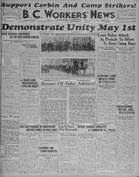 BC Workers' News, April 26, 1935