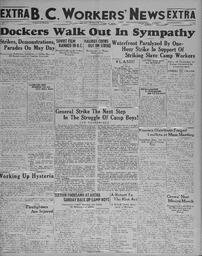BC Workers' News, April 30, 1935