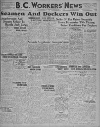 BC Workers' News, May 31, 1935