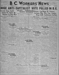 BC Workers' News, October 18, 1935