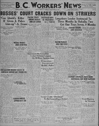 BC Workers' News, November 15, 1935