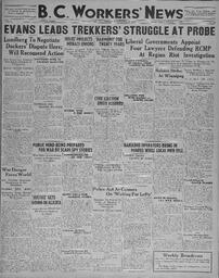 BC Workers' News, November 22, 1935