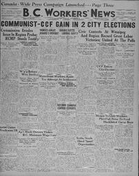 BC Workers' News, November 29, 1935