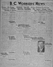 BC Workers' News, December 20, 1935