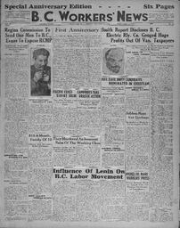 BC Workers' News, January 17, 1936