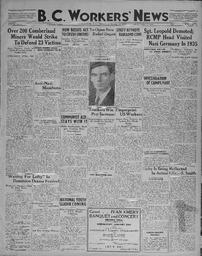 BC Workers' News, January 24, 1936