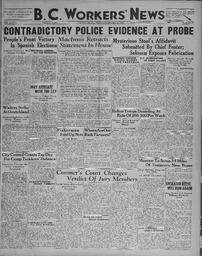 BC Workers' News, February 21, 1936