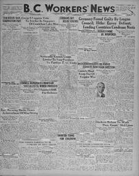 BC Workers' News, March 20, 1936