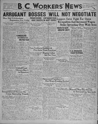 BC Workers' News, May 8, 1936
