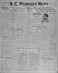BC Workers' News, May 15, 1936