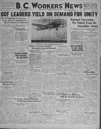 BC Workers' News, August 7, 1936