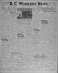 BC Workers' News, November 13, 1936