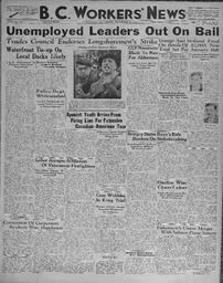 BC Workers' News, December 18, 1936