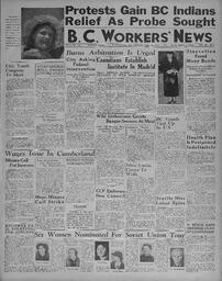 BC Workers' News, February 12, 1937