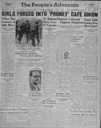 People's Advocate, June 11, 1937