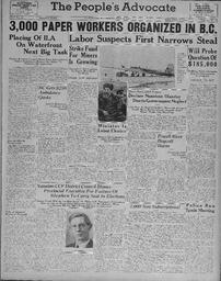People's Advocate, June 18, 1937